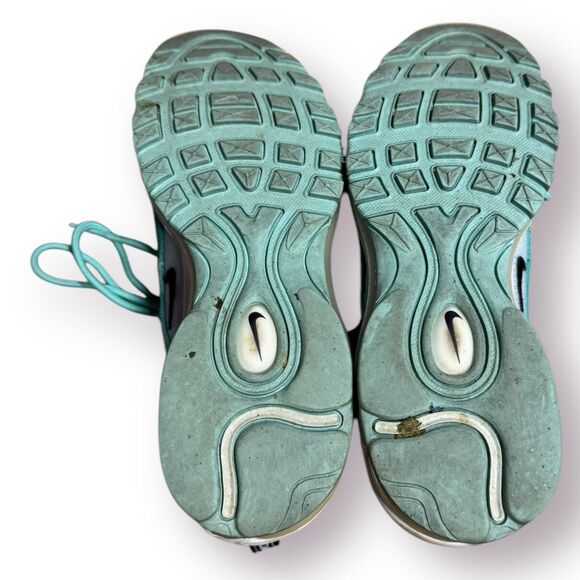 Nike Air Max 97 GS “Have A Nike Day” Size 7Y Tropical Twist Teal 923288-300 - Picture 7 of 9